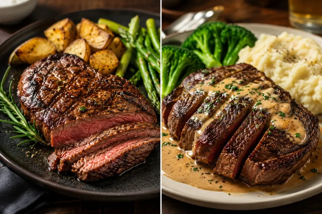 Webpage steak photo