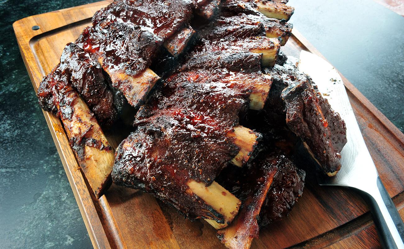 Smoked beef ribs recipe